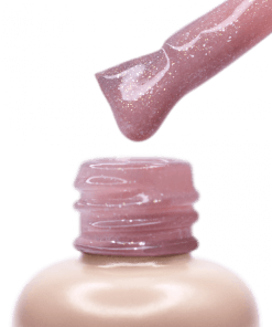 Pinsel mit PNB Camouflage Base Boudoir – UV/LED Gel in sinnlichem Rosé
