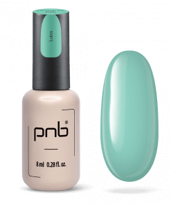 PNB Camouflage Base Lotus Mint – Flasche mit Swatch in Mintgrün