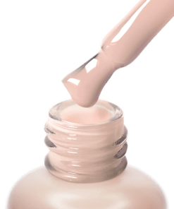 Pinsel mit PNB Camouflage Base Natural Ivory – UV/LED Gel in neutralem Nudeton