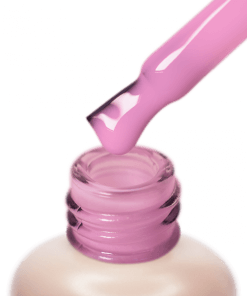 Pinsel mit PNB Camouflage Base Orchid Purple – UV/LED Gel in zartem Lila