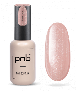 PNB Camouflage Base Silver Rose – 8ml UV/LED Nude-Gel in Rosé-Beige, ideale Base für Babyboomer, French Nails & natürliche Nagelverstärkung