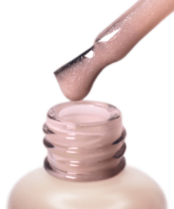 Makroaufnahme der PNB Camouflage Base Silver Rose – UV/LED Gel mit zartem Rosé-Schimmer, perfekte Deckkraft für French & Babyboomer Nails
