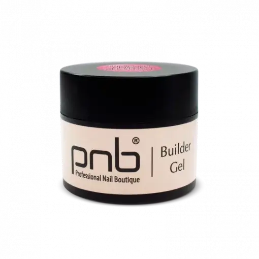 PNB Builder Gel Cosmo Blush – UV/LED Aufbaugel in zartem Rosaton, 15 ml geschlossen