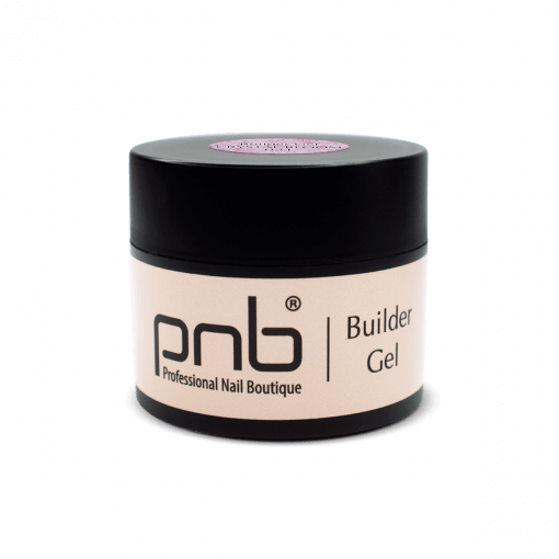 PNB Builder Gel Crystal Bloom – UV/LED Aufbaugel mit Glitzer, 15 ml geschlossen