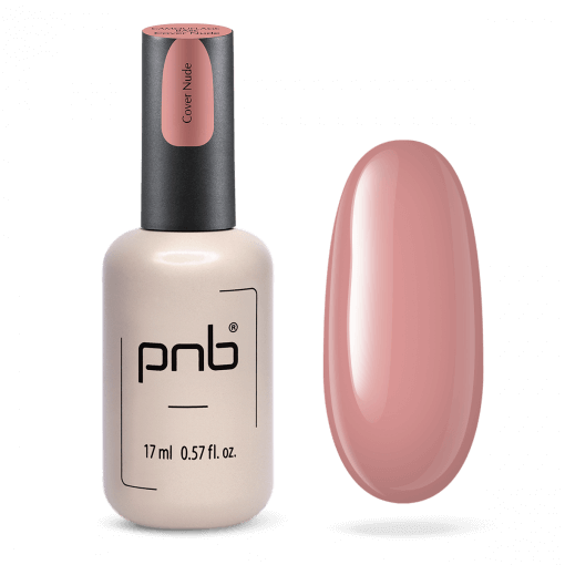 PNB Camouflage Base Nude – UV/LED Gel 17 ml mit Swatch in Nude-Ton