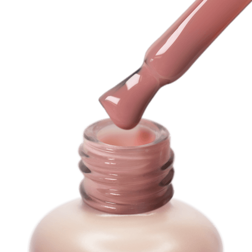 Pinsel mit UV/LED Camouflage Base Nude – cremige Textur in Nude-Ton