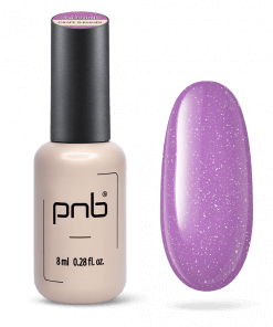 PNB Gel Polish Grape Shimmer – Lila UV/LED Nagellack mit Glitzer, 8 ml