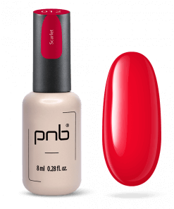 PNB Gel Polish 012 – 8 ml Flasche UV/LED Gel mit Farbmuster in zartem Nude-Finish