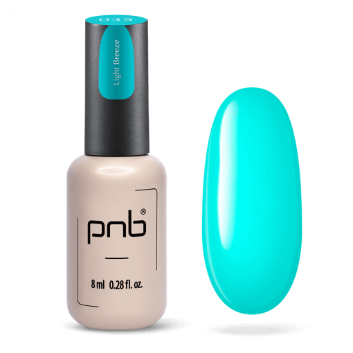 PNB Gel Polish 035 – 8 ml UV/LED Gellack mit Mauve-Farbmuster