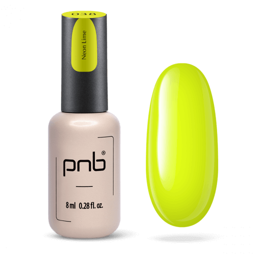 PNB Gel Polish 038 – UV/LED-Gellack in zartem Rosa mit Farbmuster