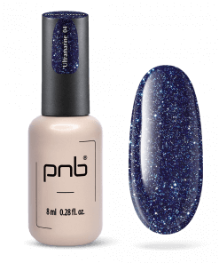 UV/LED Gel Polish SHOCK EFFECT 04 Ultramarine – blauer Gellack mit reflektierendem Effekt, 8 ml