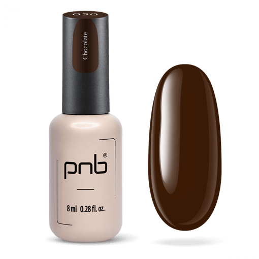 PNB Gel Polish 050 – 8 ml UV/LED Gellack in klassischem Rot mit Swatch