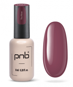 PNB Gel Polish 097 – 8 ml UV/LED Gel Polish in neutralem Nude mit Farbswatch
