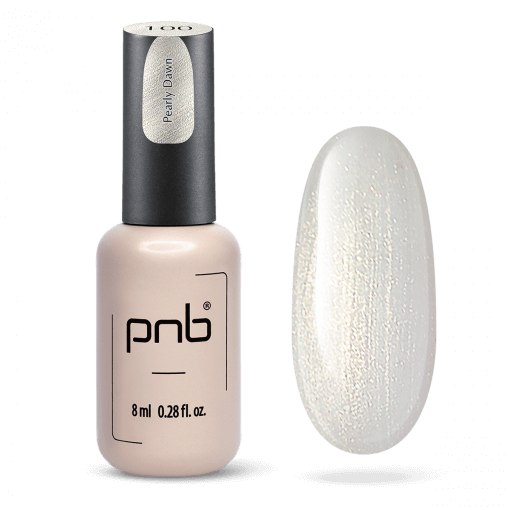 PNB Gel Polish 100 – 8 ml UV/LED Gellack mit Swatch in kühlem Nude-Ton