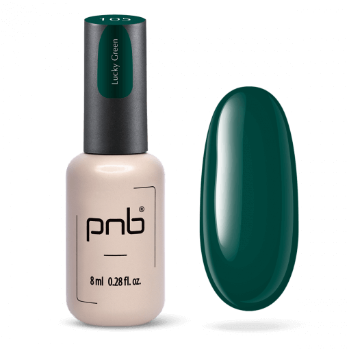 PNB Gel Polish 105 – UV/LED Gellack 8 ml mit Farb-Swatch in Rosé-Nude