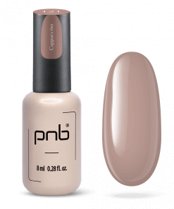 PNB Gel Polish 121 – 8 ml UV/LED Gellack mit Swatch in zartem Milchrosa