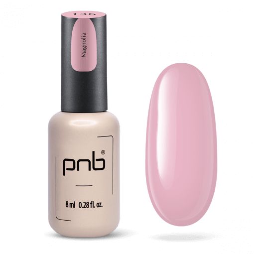 PNB Gel Polish 136 – 8 ml UV/LED Gellack mit Farbswatch in sanftem Altrosa