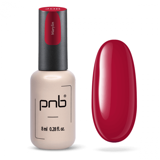 PNB Gel Polish 208 – 8 ml UV/LED Gellack in hellem Nude-Ton