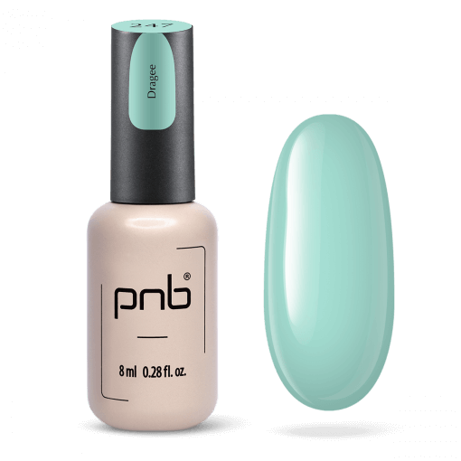 PNB Gel Polish 247 – 8 ml UV/LED Gellack in rauchigem Türkis-Ton