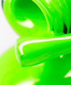 PNB Gel Polish 252 – UV/LED Gellack in Limettengrün auf Pinsel