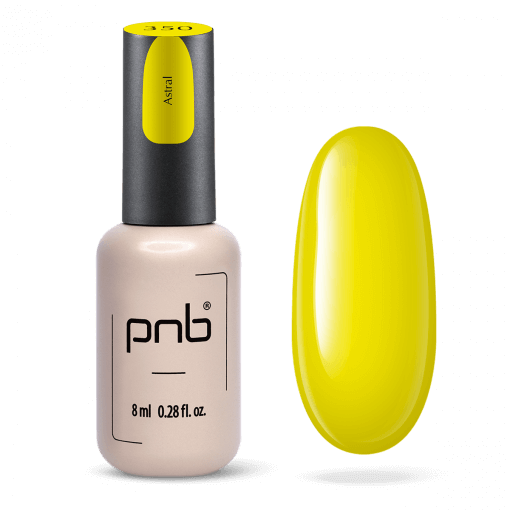 PNB Gel Polish 350 – 8 ml UV/LED Gellack in intensivem Gelbton