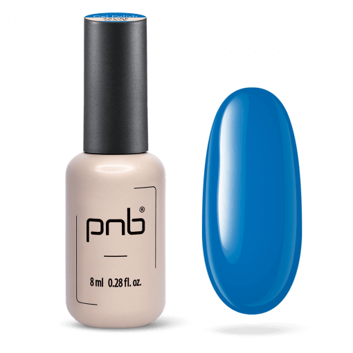 PNB Gel Polish Azure Wave – UV/LED Gellack in intensivem Azurblau, 8 ml, Limited Edition