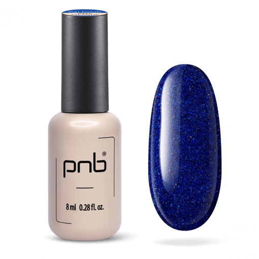 PNB UV/LED Gel Polish Twilight Spark – tiefes Nachtblau mit Glitzer, 8 ml, Limited Edition