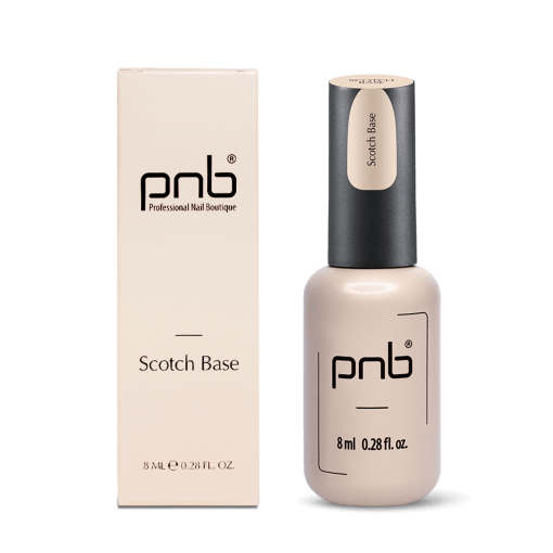 PNB Scotch Base 8 ml – UV/LED Haftgel für dünne Problemnägel, säurefrei, transparent