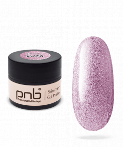 PNB Shimmer Gel Paste Pink – UV/LED Nailart-Gel mit Rosa-Schimmer, 5 ml