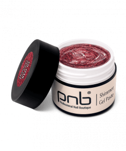 PNB Shimmer Gel Paste Red 05 geöffnet