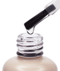 Makroaufnahme des PNB Express Top Coats – No Wipe Textur mit Pinsel