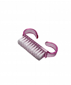 Kleine Nagelbürste in Pink – ideal zur Reinigung der Nageloberfläche bei Maniküre und Modellage