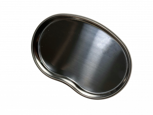 Edelstahl Nail Tray Größe L – leeres Metalltablett für Nagelstudio und Hygienezubehör