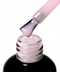 Makroaufnahme PNB Fiber Base Milk Pink – cremige Konsistenz
