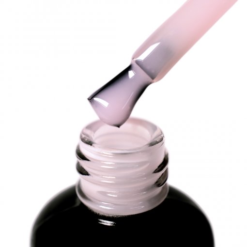 Makroaufnahme PNB Fiber Base Milk Pink – cremige Konsistenz