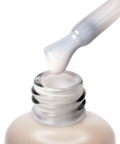 Makroaufnahme PNB Revital Fiber Base Milk White – cremige Konsistenz