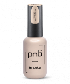 PNB Titanium Base/Top Coat 2 in 1 – kompakte Flasche mit 8 ml Inhalt