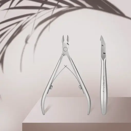 Staleks Nagelhautzange SMART 10, 7 mm aus Edelstahl – professionelle Zange für Maniküre