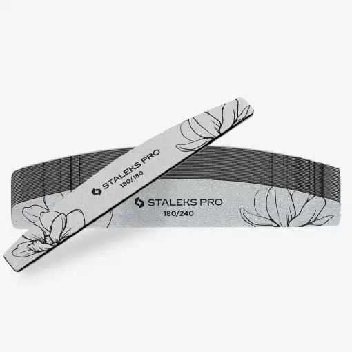 Staleks PRO Nagelfeilen Set Halbmond 180/240 – 25 Stück