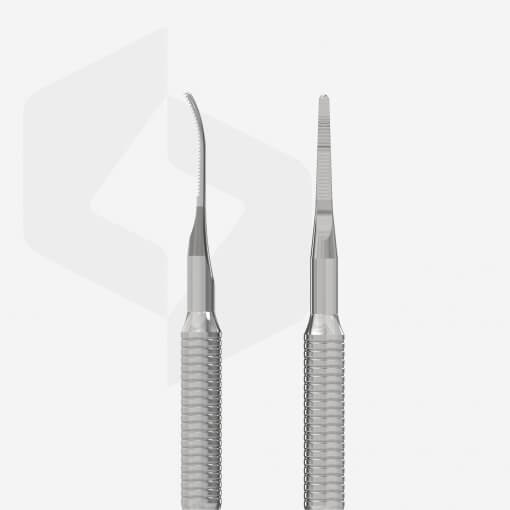 Detail der Spitzen des Staleks Nagelhautpuschers EXPERT 60 TYPE 3