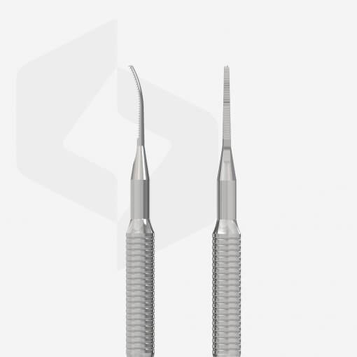 STALEKS PRO Nagelhautpuscher EXPERT 60/4 – Detailansicht der Arbeitsenden