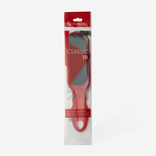 Staleks PRO Fußfeile Rot – professionelle Pediküre Feile