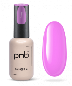 PNB Gel Polish 007 Flowery 8 ml Flasche mit Farbmustertip