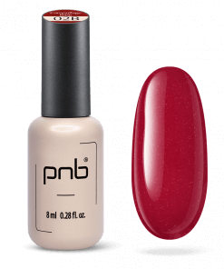 PNB Camouflage Base 02B – Corazón de Tanguera, roter Camouflage-Gel-Lack mit Glitzer, 8 ml