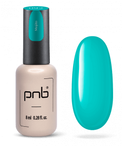 PNB Gel Polish 092 Mojito – Flasche 8 ml mit Farbprobe Türkis
