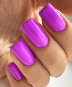 PNB Gel Polish 115 Fun – Lila Pink UV/LED Nagellack auf Nägeln, 8 ml