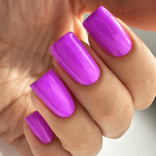 PNB Gel Polish 115 Fun – Lila Pink UV/LED Nagellack auf Nägeln, 8 ml