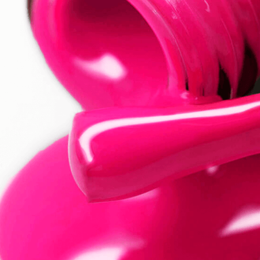 PNB Gel Polish Bright Fuchsia 144 – Nahaufnahme Farbe