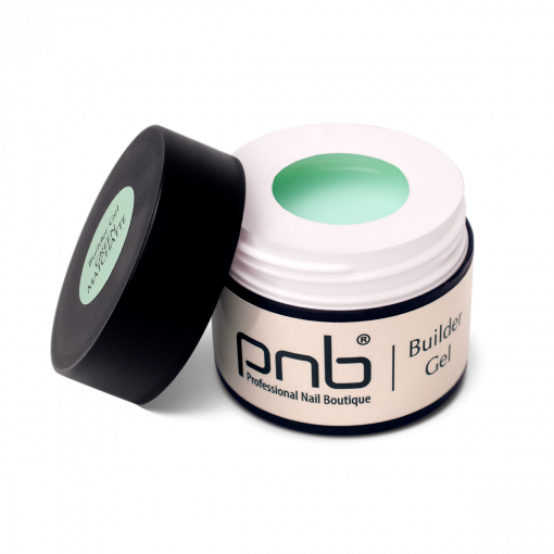 PNB Builder Gel Green Matchatte – Offener Tiegel 15 ml