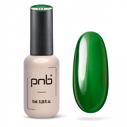 PNB UV/LED Gel Polish Illusion 2.0 01 – transparenter Glas-Effekt Nagellack in Grün